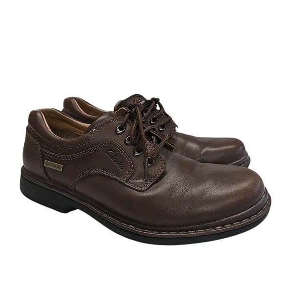 Clarks Rockie Lo GTX Mens 9 M Brown Leather Gore-Tex Waterproof Shoes 26146985 main image 10
